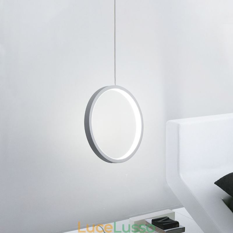 Lampada a sospensione minimalista ad anello Lampada da soffitto decorativa
