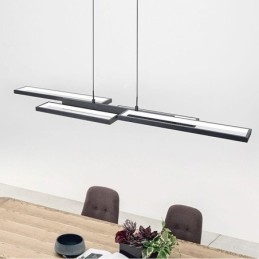 Lampada a sospensione moderna Lampada a soffitto orizzontale