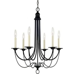 Lampadario in metallo elettroplaccato
