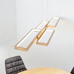 Lampada a sospensione moderna Lampada a soffitto orizzontale