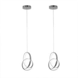 Lampada a sospensione Lampada a soffitto ad anello irregolare