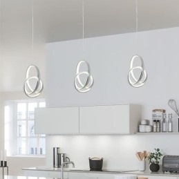 Lampada a sospensione Lampada a soffitto ad anello irregolare