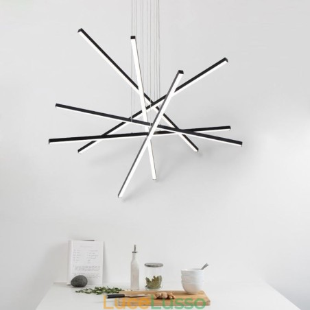 Lampada a sospensione lineare Lampada decorativa Lampada a sospensione lineare Lampada decorativa