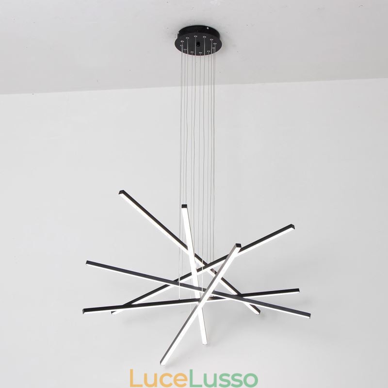 Lampada a sospensione lineare Lampada decorativa