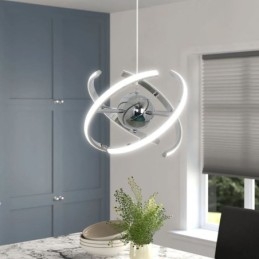 Lampada a sospensione decorativa a globo girevole