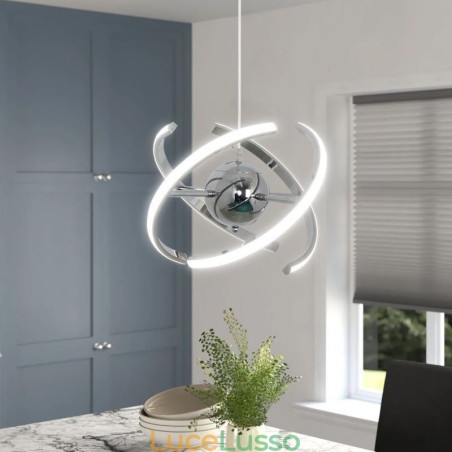 Lampada a sospensione decorativa a globo girevole Lampada a sospensione decorativa a globo girevole