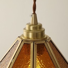 Mini lampada a sospensione in vetro, moderna lampada da soffitto in vetro semplice