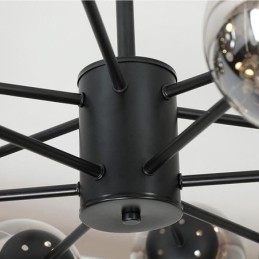 Lampada a sospensione Magic Bean Lampada a sospensione Gypsophila in stile nordico con sfera in vetro