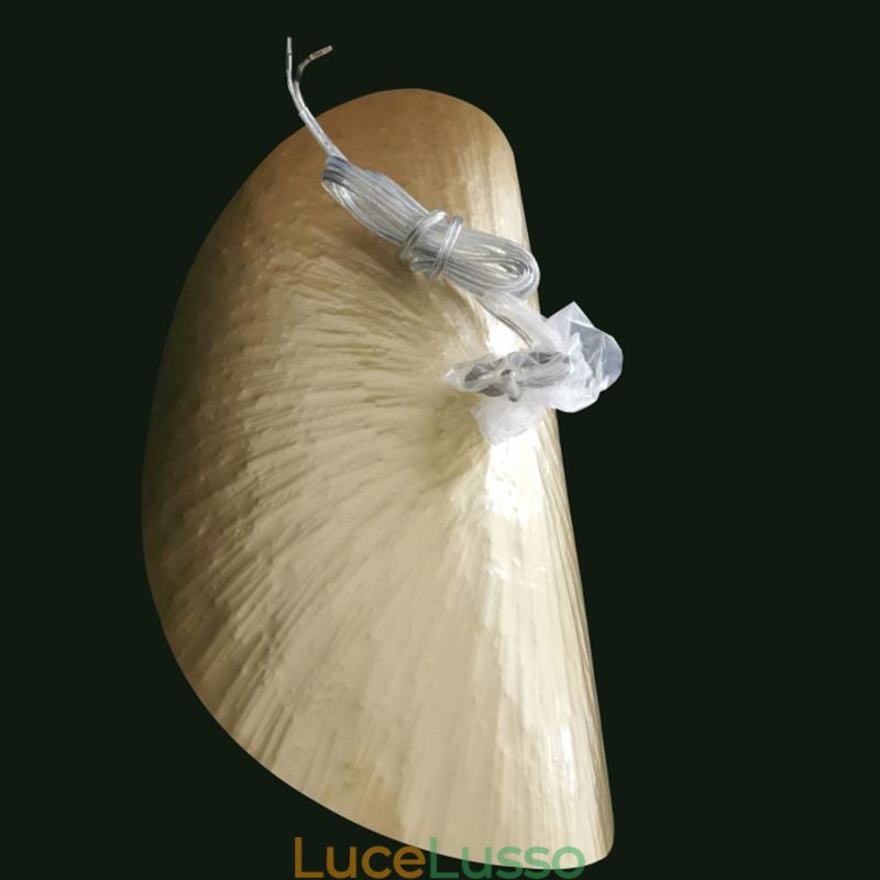 Lampada a sospensione in ottone, moderna e minimalista, lampada da soffitto a forma di foglia di loto