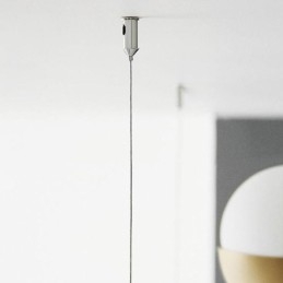 Lampadario a sfera in vetro