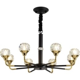 Lampadario moderno in cristallo Elegante lampadario in cristallo