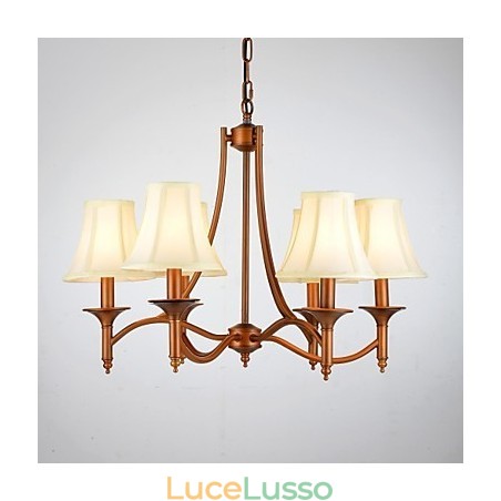 Moderno Contemporaneo Tradizionale Classico Rustico Lodge Vintage Country Lampada a sospensione in metallo ottone anticato Moderno Contemporaneo Tradizionale Classico Rustico Lodge Vintage Country Lampada a sospensione in metallo ottone anticato
