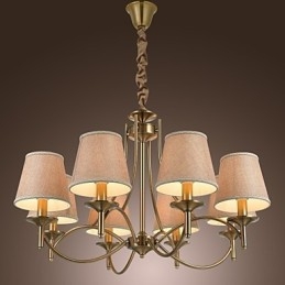Moderno Contemporaneo Tradizionale Classico Rustico Lodge Country Island Vintage Lampadario in metallo ottone