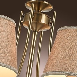 Moderno Contemporaneo Tradizionale Classico Rustico Lodge Country Island Vintage Lampadario in metallo ottone