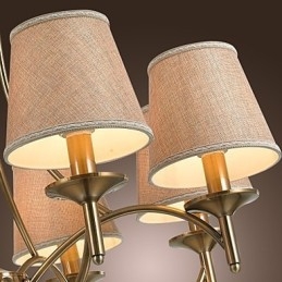 Moderno Contemporaneo Tradizionale Classico Rustico Lodge Country Island Vintage Lampadario in metallo ottone