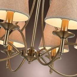Moderno Contemporaneo Tradizionale Classico Rustico Lodge Country Island Vintage Lampadario in metallo ottone