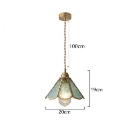 Mini lampada a sospensione in vetro, moderna lampada da soffitto in vetro semplice