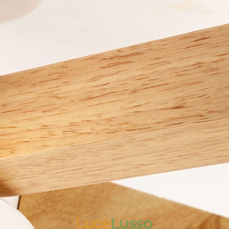 Lampada a sospensione Nordic Log Macaron Light Fitting
