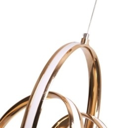 Lampada a sospensione moderna e minimalista, lampada a sospensione circolare unica, isola