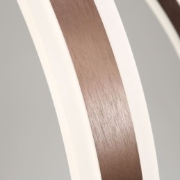 Lampada a sospensione nordica Lampada a sospensione a forma di anello in acrilico
