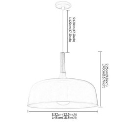 Lampada a sospensione nordica Lampada regolabile individuale Illuminazione per la casa Luce di calore