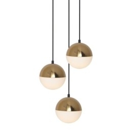 Lampada a sospensione a grappolo di sfere nordiche, moderna, creativa, forma rotonda, illuminazione