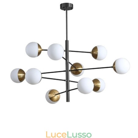 Lampada a sospensione contemporanea Magic Bean Sputnik Chandelier Lamp Lampada a sospensione contemporanea Magic Bean Sputnik Chandelier Lamp