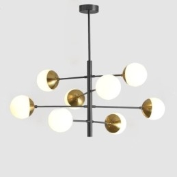 Lampada a sospensione contemporanea Magic Bean Sputnik Chandelier Lamp