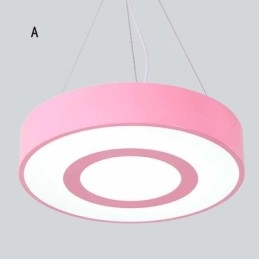 Lampada a sospensione moderna unica rotonda semplice illuminazione calda luce