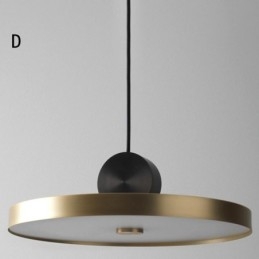 Lampada a sospensione moderna Lampada acrilica nordica Illuminazione geometrica Luce