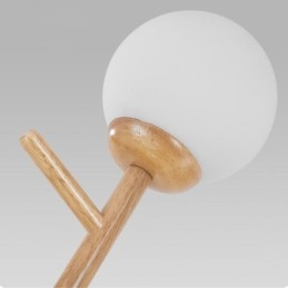 Lampada a sospensione in legno creativa nordica