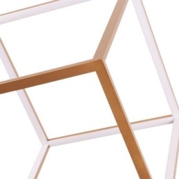 Lampada a sospensione postmoderna Lampada a sospensione geometrica in oro