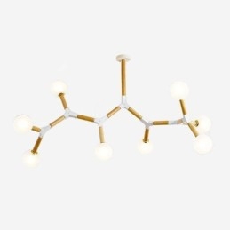 Lampada a sospensione Nordic Magic Bean Illuminazione creativa in legno
