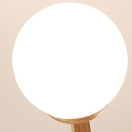 Lampada a sospensione Nordic Magic Bean Lampada creativa in legno