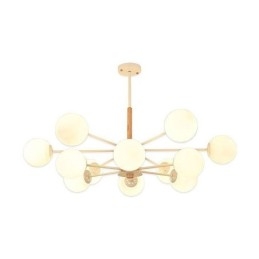 Lampada a sospensione Magic Bean Lampada creativa in legno nordico