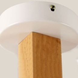 Lampada a sospensione Nordic Log Macaron Light Fitting