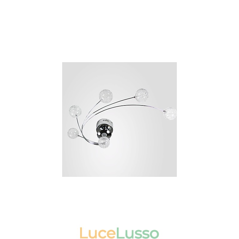 Plafoniera Modern Living Lampadine incluse 6 luci