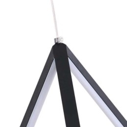 Lampada a sospensione postmoderna, luce geometrica a triangolo, lampada creativa, illuminazione