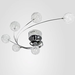 Plafoniera Modern Living Lampadine incluse 6 luci