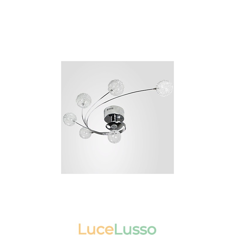 Plafoniera Modern Living Lampadine incluse 6 luci