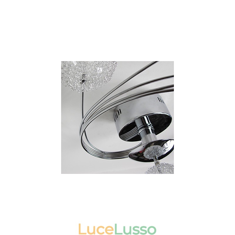 Plafoniera Modern Living Lampadine incluse 6 luci