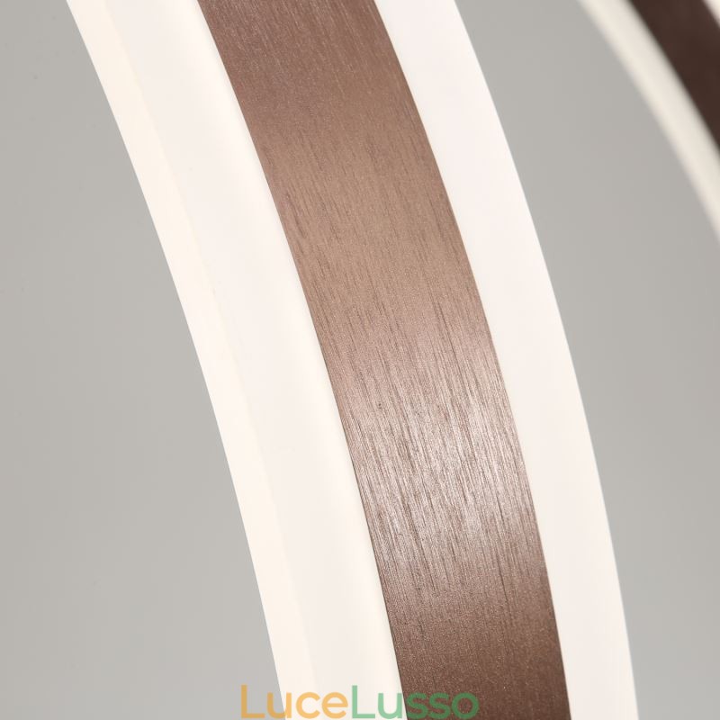 Lampada a sospensione nordica Lampada a sospensione a forma di anello in acrilico