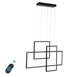 Lampada a sospensione nordica Lampada a sospensione quadrata geometrica
