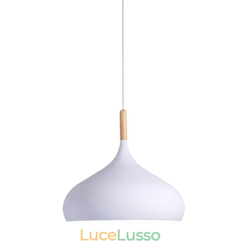 Lampada a sospensione moderna in alluminio Macaron Lampada regolabile per la casa