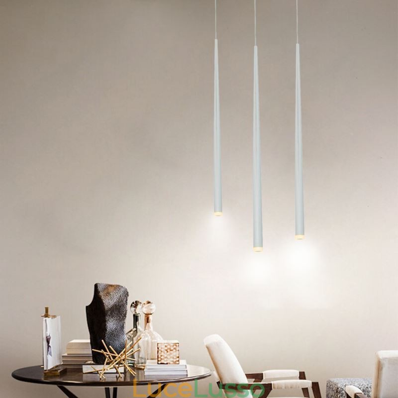 Lampada a sospensione contemporanea a forma di cilindro Meteor Rain Lighting