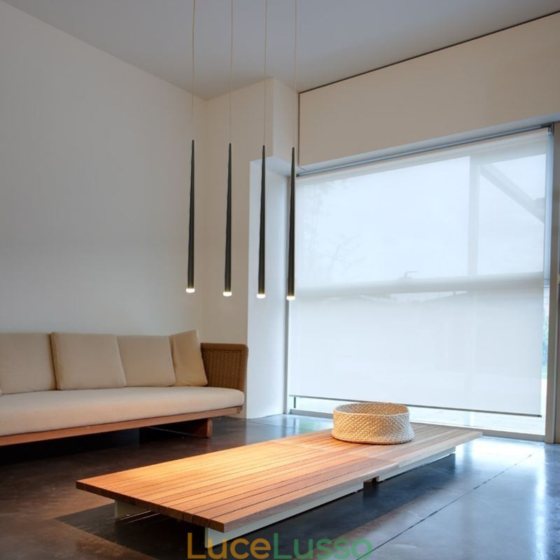 Lampada a sospensione contemporanea a forma di cilindro Meteor Rain Lighting