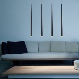 Lampada a sospensione contemporanea a forma di cilindro Meteor Rain Lighting
