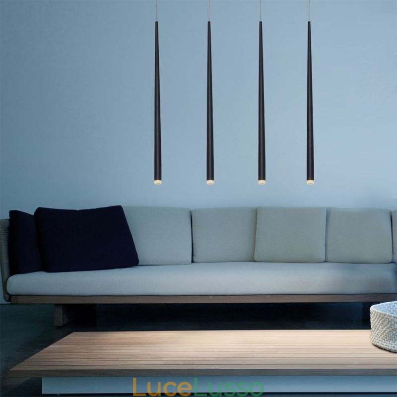 Lampada a sospensione contemporanea a forma di cilindro Meteor Rain Lighting