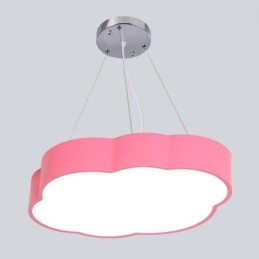 Lampada a sospensione moderna semplice nuvola lampada creativa illuminazione cartone animato luce