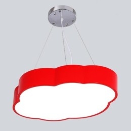Lampada a sospensione moderna semplice nuvola lampada creativa illuminazione cartone animato luce